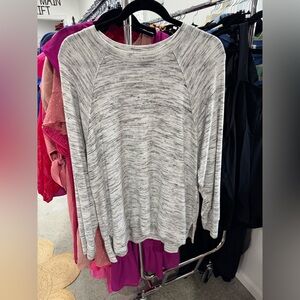 Aerie Heathered Gray Long Sleeve Top